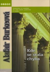 kniha Kde se stala chyba, BB/art 2005