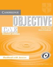 kniha Objective CAE 2nd edition Workbook with answers, Cambridge English University Press 2008