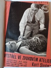 kniha Výstřel ve zvukovém atelieru, Sfinx, Bohumil Janda 1931