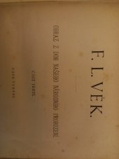 kniha F.L. Věk III Obraz z dob našeho národního probuzení., J. Otto 1916