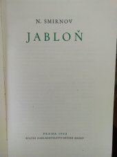kniha Jabloň, SNDK 1952