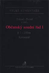 kniha Občanský soudní řád komentář, C. H. Beck 2009