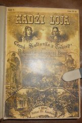 kniha Hadži Loja a černá sultánka z Trebinje aneb Rakouské obsazení Bosny - Sensační román z našich dnů, Fr. Karafiat 1879