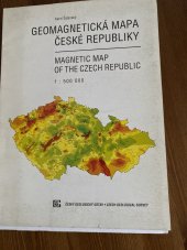 kniha Geomagnetická mapa České republiky, Český geologický ústav 1995