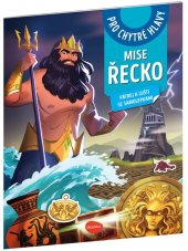 kniha Mise Řecko Pátrej a lušti se samolepkami, Ella & Max 2024