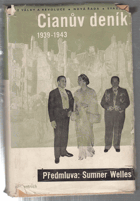 kniha Cianův deník 1939-1943, Melantrich 1948