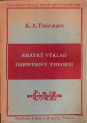 kniha Krátký výklad Darwinovy theorie, Brázda 1949