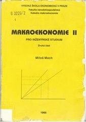 kniha Makroekonomie II pro inženýrské studium, Vysoká škola ekonomická 1995