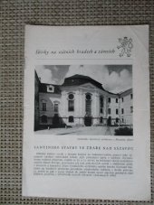 kniha Santiniho stavby ve Žďáře nad Sázavou [Sborník], Sportovní a turistické nakladatelství 1956