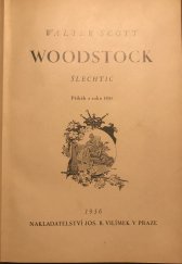kniha Woodstock, Jos. R. Vilímek 1936