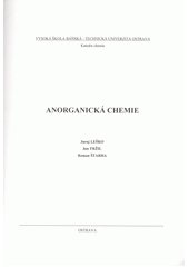 kniha Anorganická chemie, Vysoká škola báňská - Technická univerzita Ostrava 2000