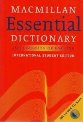 kniha Macmillan Essential Dictionary International Student’s Edition (Paperback with CD-ROM), Macmillan 2003