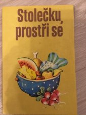 kniha Stolečku, Prostři se Kuchařka pro děti, Junge Welt 1984