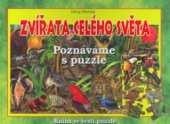 kniha Zvířata celého světa kniha se šesti puzzle, Rebo 2004