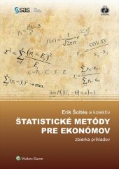 kniha Štatistické metódy pre ekonómov zbierka príkladov, Wolters Kluwer 2014