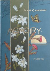 kniha Memoiry Díl VIII., Alois Hynek v Praze 1898