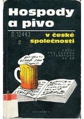 kniha Hospody a pivo v české společnosti, Academia 1997