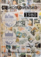kniha Československo 1980 katalog československých poštovních známek, Pofis 1980