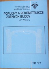 kniha Poruchy a rekonstrukce zděných budov, ŠEL 1999