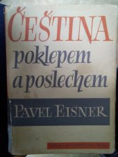 kniha Čeština poklepem a poslechem, Jaroslav Podroužek 1948