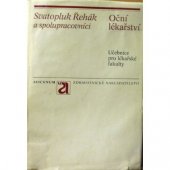 kniha Oční lékařství, Avicenum 1980