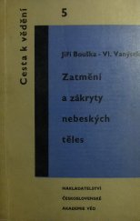 kniha Zatmění a zákryty nebeských těles, Československá akademie věd 1963