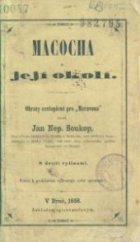 kniha Macocha a její okolí obrazy cestopisné pro "Moravana", s.n. 1858