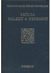 kniha Sbírka nálezů a usnesení., C. H. Beck 2011