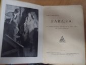 kniha Bariéra, B. Kraft 1922
