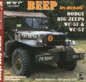 kniha Dodge big jeeps in detail Dodge 3/4-ton trucks, models WC-51 & WC-52 : photo manual for modelers, RAK 2003