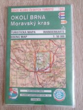 kniha Okolí Brna - Moravský kras Soubor turistických map. 1: 50000, Klub českých turistů 1994