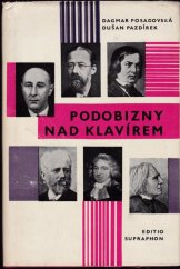 kniha Podobizny nad klavírem, Státní Hudební Vydavatelství 1966