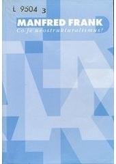 kniha Co je neostrukturalismus?, SOFIS 2000