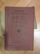 kniha Zkoumání o výchově člověka, o útvarech společenských a jejich spojitosti zákonné i vývojové. Kniha čtvrtá, - Ústrojný život a člověk, Dědictví Komenského 1924