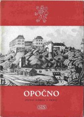 kniha Opočno státní zámek a okolí, Sportovní a turistické nakladatelství 1957