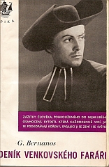 kniha Deník venkovského faráře román, Melantrich 1937