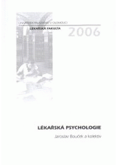 kniha Lékařská psychologie, Univerzita Palackého 2006