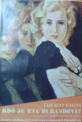 kniha Kdo je Eva Durandová?, Julius Albert 1934