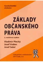 kniha Základy občanského práva, Aleš Čeněk 2005