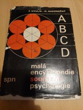 kniha Malá encyklopedie současné psychologie, Státní pedagogické nakladatelství 1973
