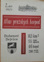 kniha Atlas pražských hospod. Díl 2, - Bubeneč a Dejvice, PAnDa 1990