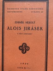 kniha Alois Jirásek, Svaz národního osvobození 1926