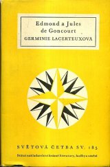 kniha Germinie Lacerteuxová, Státní nakladatelství krásné literatury, hudby a umění 1958