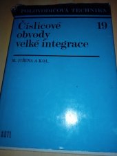 kniha Číslicové obvody velké integrace, SNTL 1976