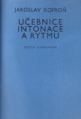 kniha Učebnice intonace a rytmu, Supraphon 1981