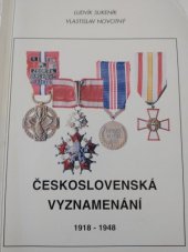 kniha Československá vyznamenání. Díl I., - 1918-1948, OBaZP servis 1997