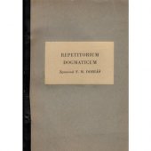 kniha Repetitorium dogmaticum, Komenského evangelická bohoslovecká fak. 1951