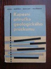 kniha Kapesní příručka geologického průzkumu Určeno prac. geolog. výzkumu a průzkumu, SNTL 1962