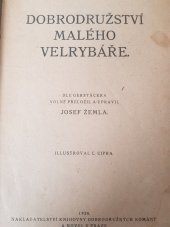 kniha Dobrodružství malého velrybáře, Knihovna dobrodružných románů a novel 1920