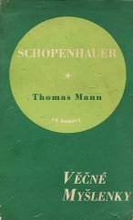 kniha Nesmrtelné stránky z Schopenhauera, Fr. Borový 1948